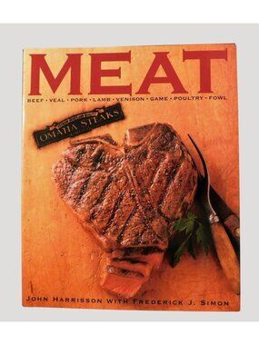 Omaha Steaks Meat Cookbook Beef Veal Pork Lamb Venison Game Poultry Fowl HBDJ